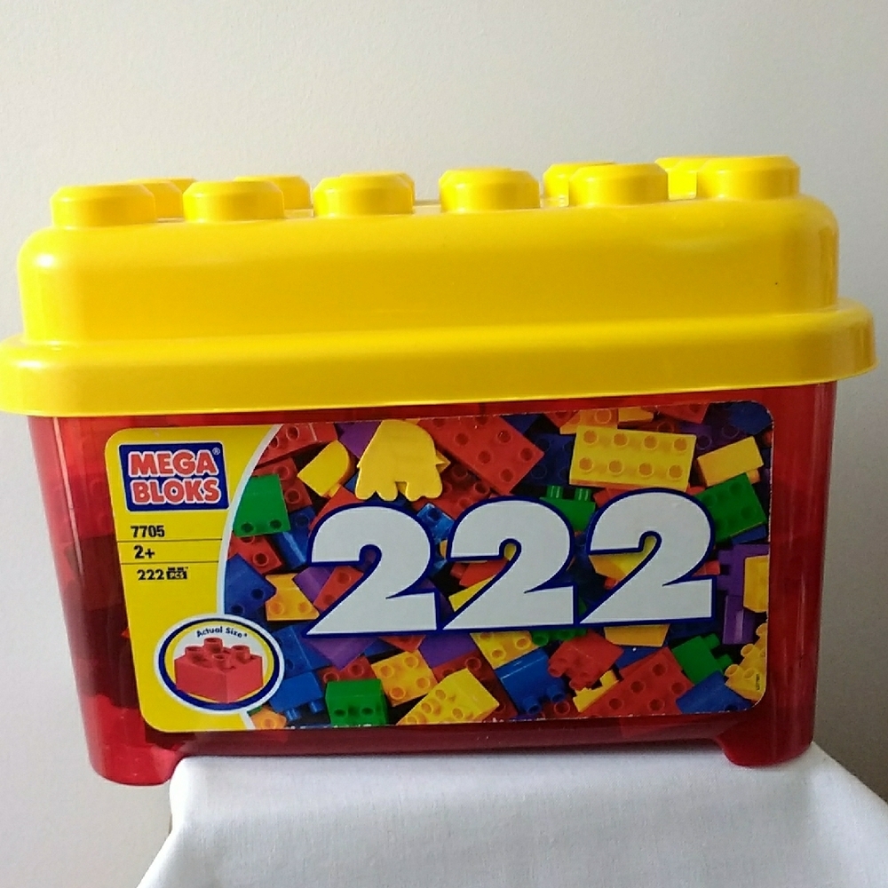 Mega Bloks 222 Piece Large Building Blocks